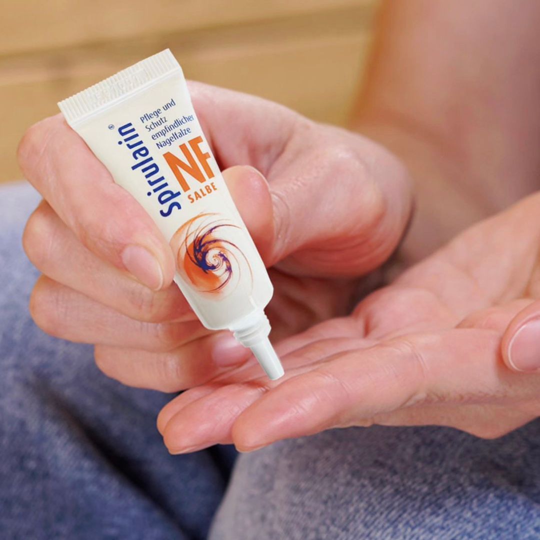 Spirularin NF Nailfold Cream 10ml for relief of ingrown nails with natural ingredients