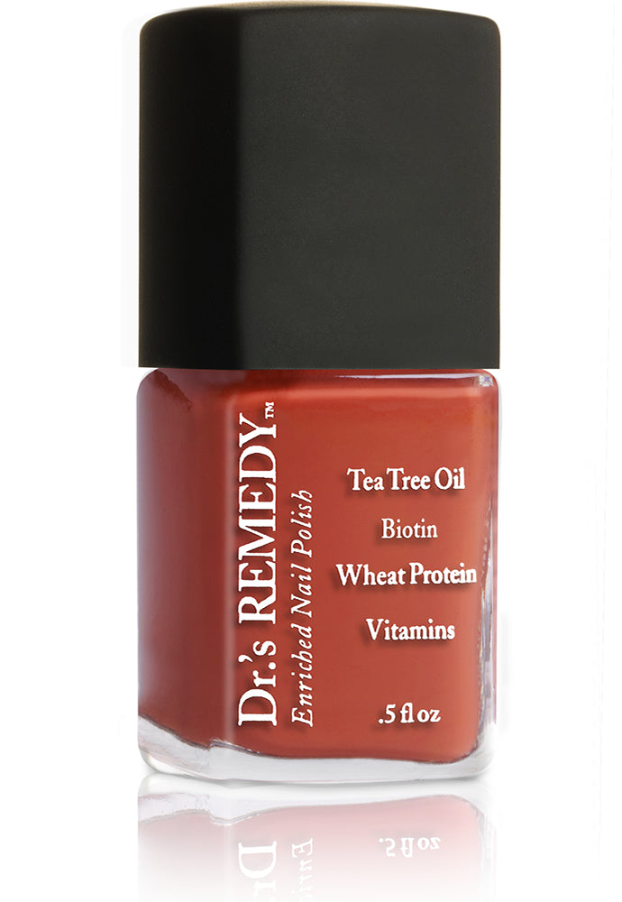 Dr.'s REMEDY Enriched Nail Polish in ALTRUISTIC Auburn (creme) 15ml for healthy nails