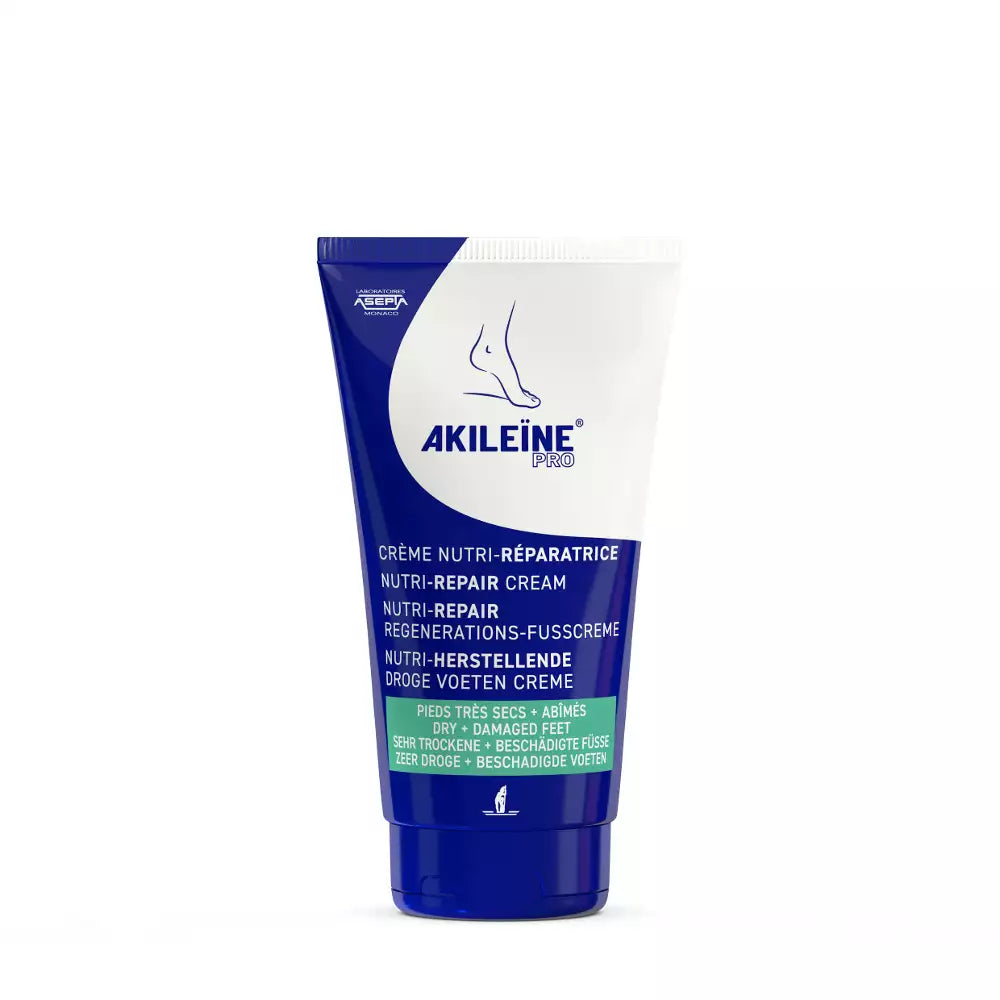 Akileine® Pro Blue Nutri-Repair Cream for Very Dry Feet (3 sizes available)