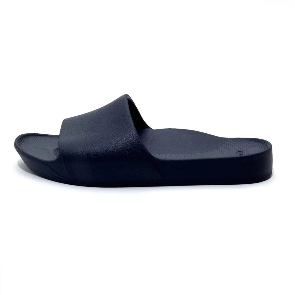 Archies Arch Support Slides / Navy CLEARANCE SALE