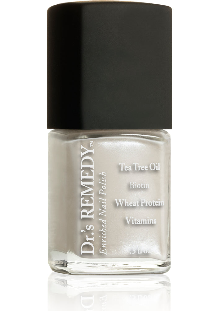 Dr.'s REMEDY Enriched Nail Polish - PATIENT Pearl (pearl) 15ml for healthy nails