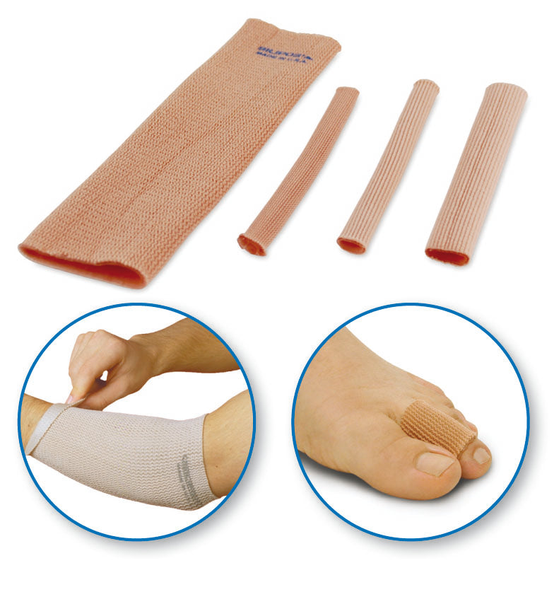 Silipos Gel Tubing fully lined with high quality gel, designed to cushion and protect fingers, toes, arms and legs from friction and pressure