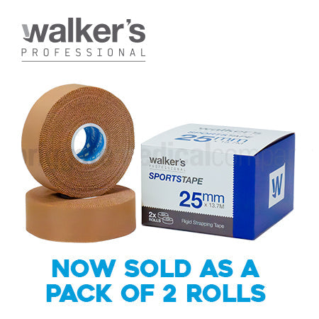 Walker's Premium Rigid Sports Tape / Tan