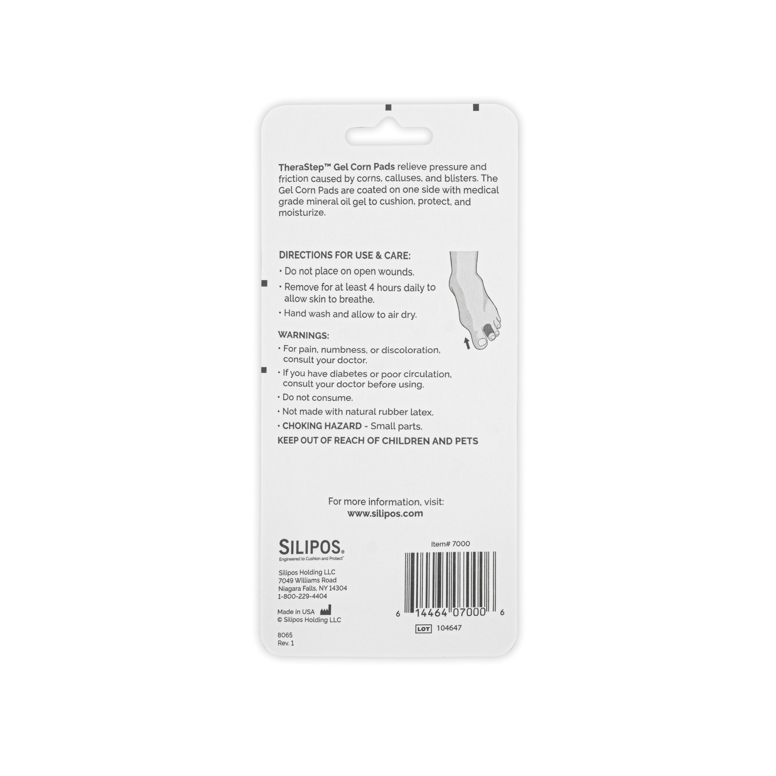 TheraStep™ Gel Corn Pads Pkt 2