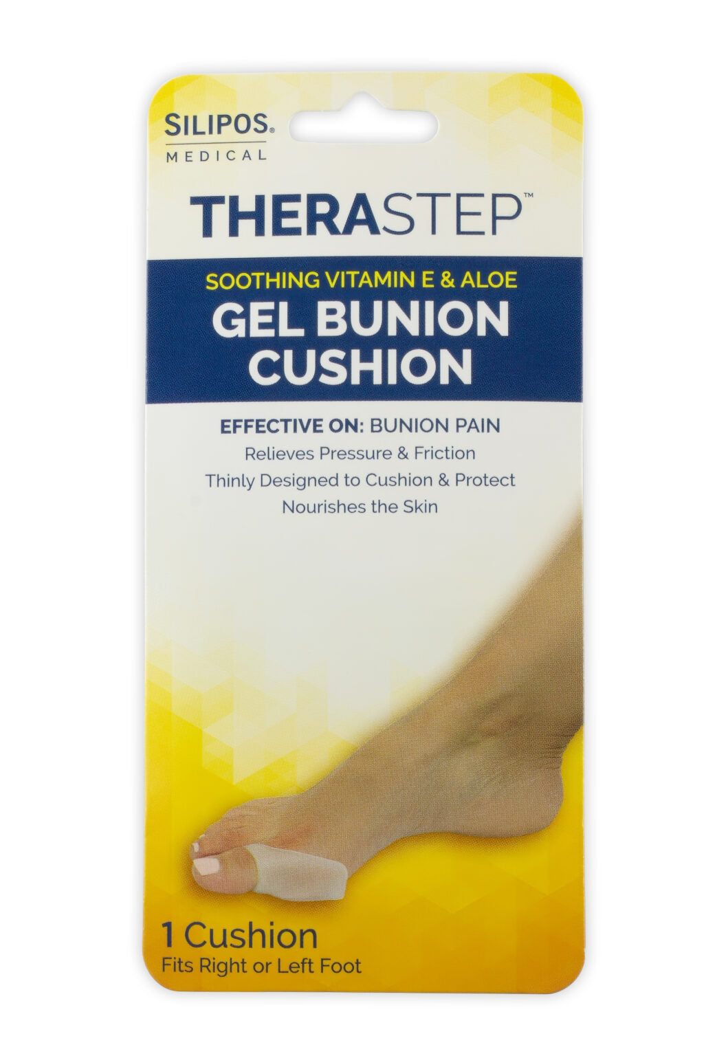 TheraStep™ Gel Bunion Cushion Pkt 1