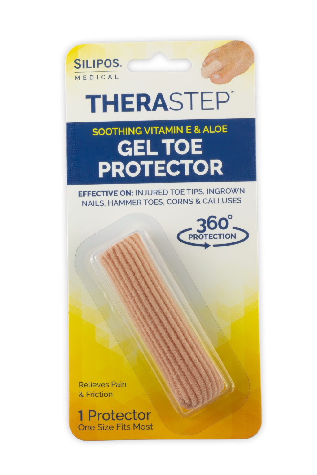 TheraStep™ Gel Toe Protector Pkt 1