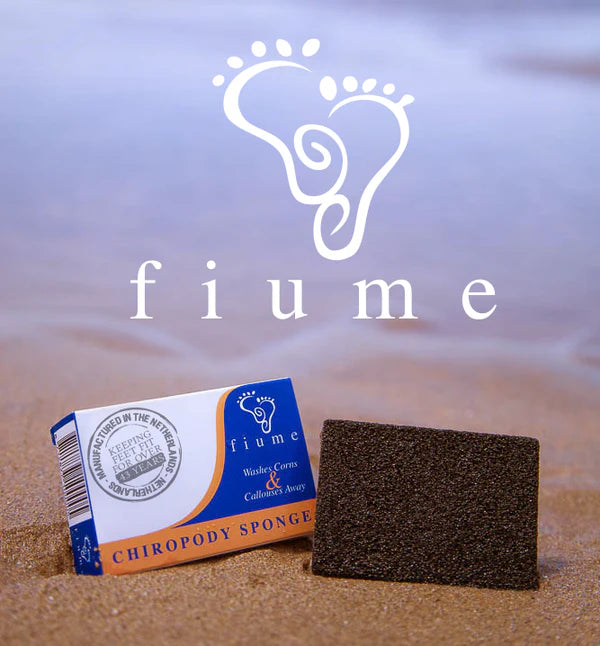 Cracked Heel Rescue Set: Fiume Chiropody Sponge & Walker's ULTRA 25% Urea Heel Conditioner
