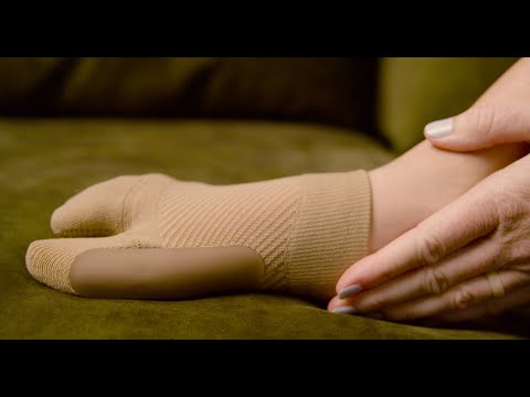 Video on how to wear OS1st HV3 Bunion Bracing Sleeve providing targeted compression and support for bunion pain relief, designed to improve foot alignment and mobility.