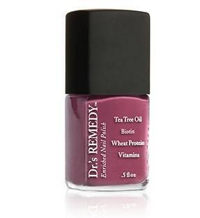Dr.'s REMEDY Enriched Nail Polish - BRAVE Berry (crème) 15ml for healthy nails