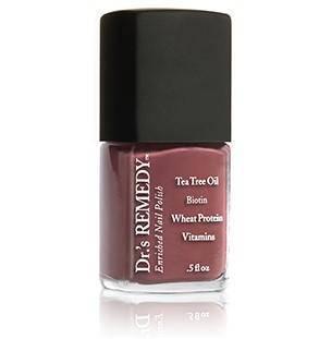 Dr.'s REMEDY Enriched Nail Polish - MELLOW Mauve (crème) 15ml for healthy nails