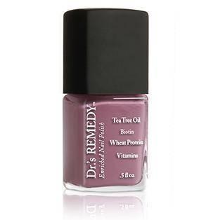 Dr.'s REMEDY Enriched Nail Polish - MINDFUL Mulberry (crème) 15ml for healthy nails