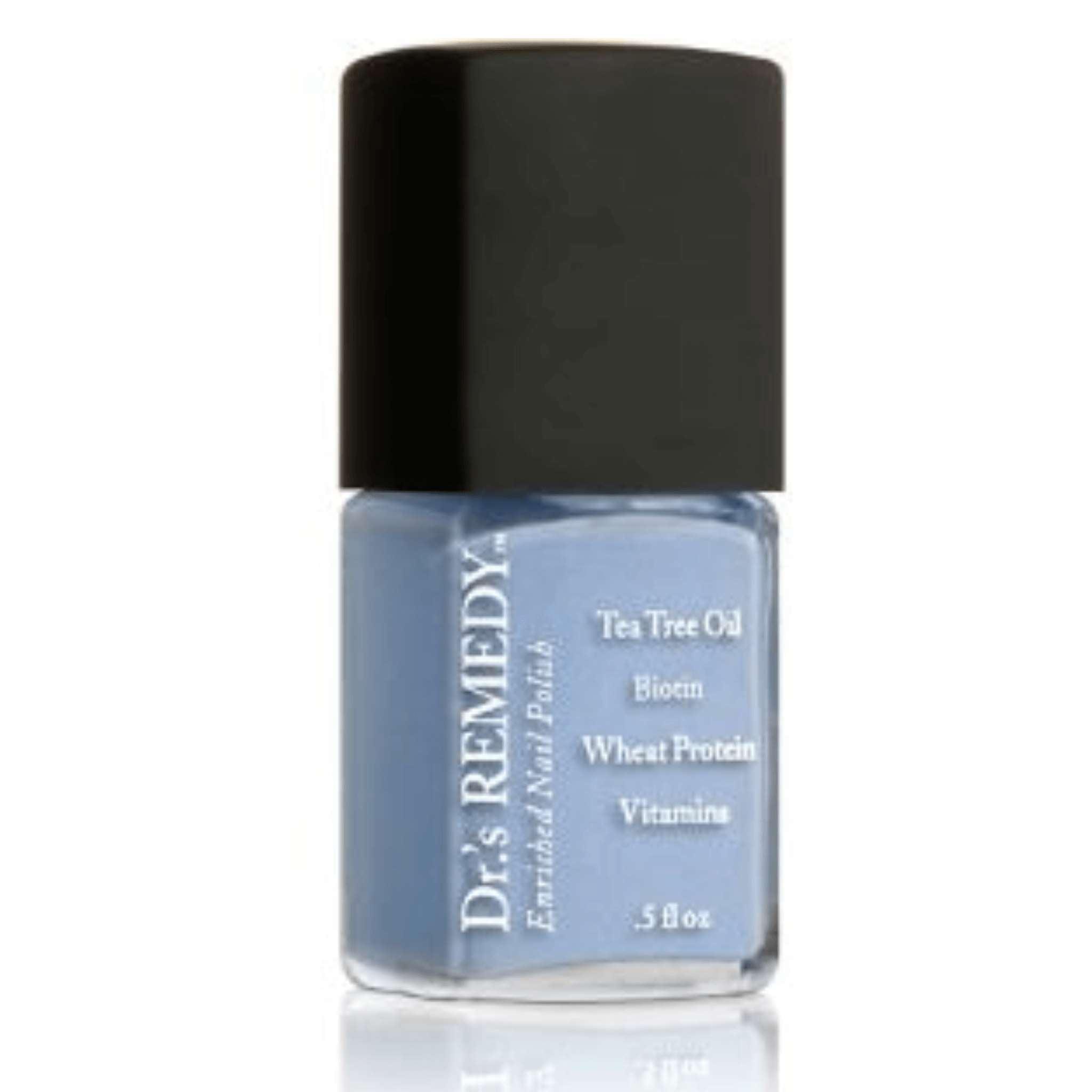 Dr.'s REMEDY Enriched Nail Polish - PERCEPTIVE Periwinkle (shimmer) 15ml for healthy nails