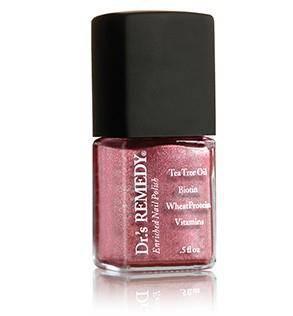 Dr.'s REMEDY Enriched Nail Polish - REFLECTIVE Rose (frost) 15ml for healthy nails
