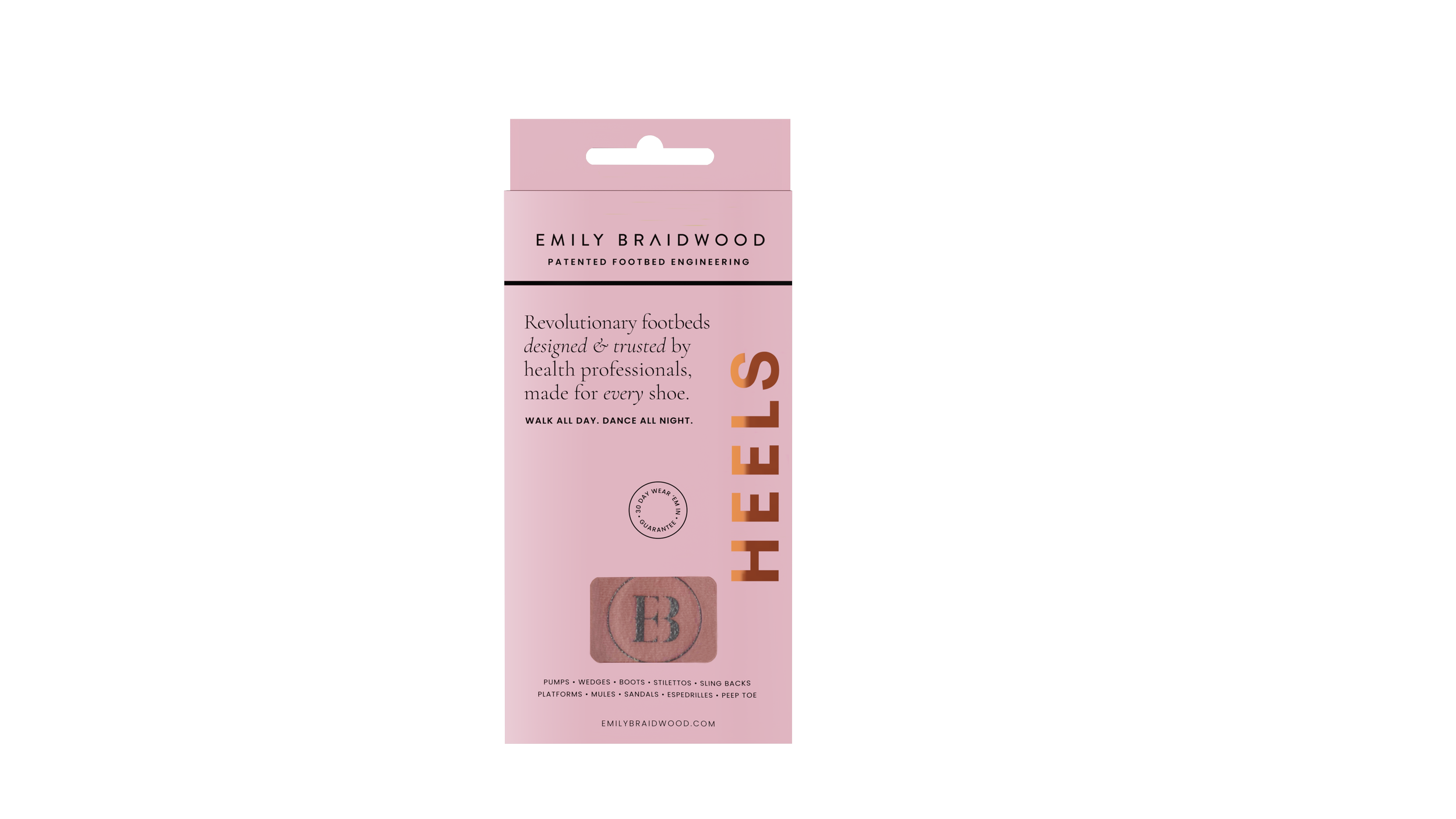 EMILY BRAIDWOOD EB HIGH HEEL MEDIGEL® INSOLES