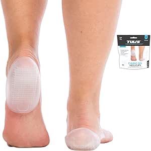 TULI'S® Classic Gel Heel Cups - ultimate shock absorbers for your feet