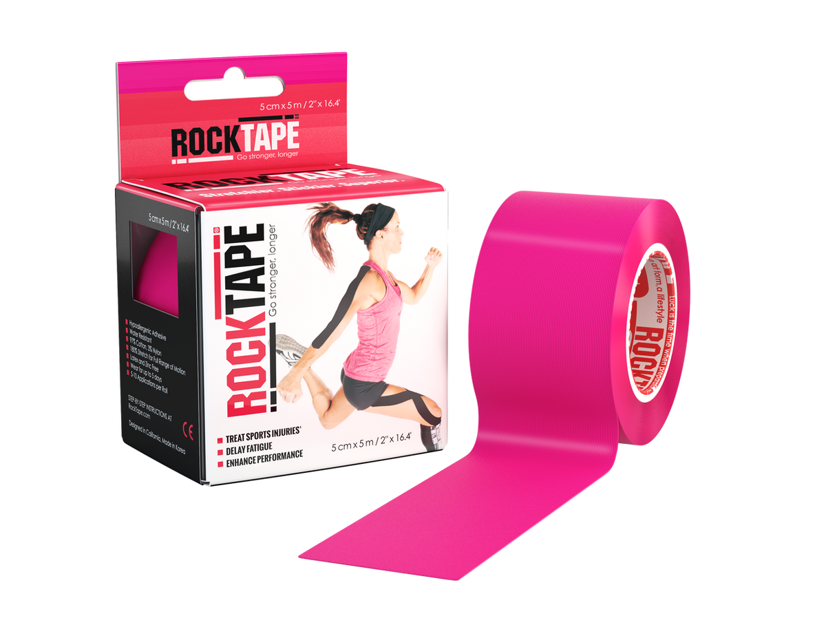 RockTape / Pink Kinesiology Tape 5cm x 5M