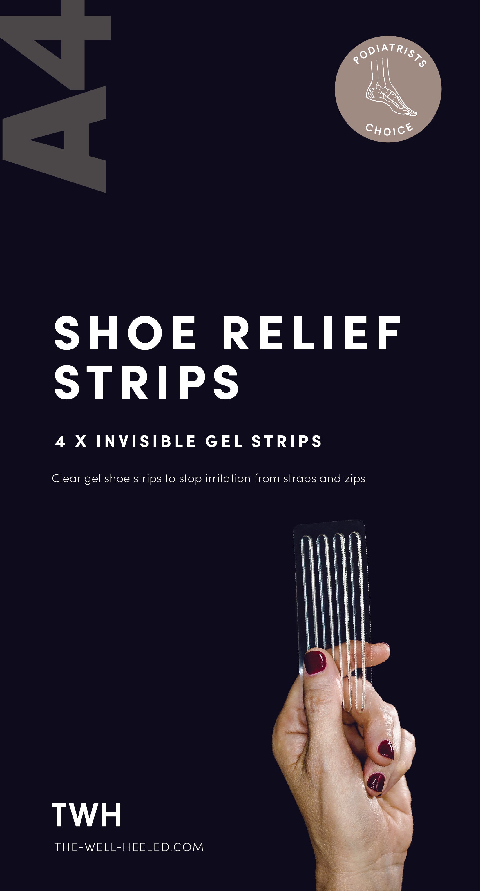 TWH A4 Shoe Relief Strips