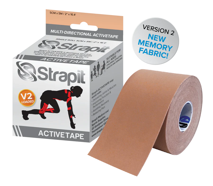 Strapit ACTIVETAPE V2 Roll / Tan