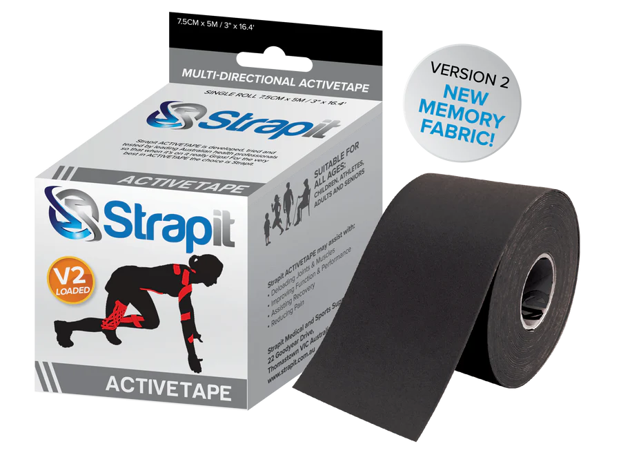 Strapit ACTIVETAPE V2 Roll / Black