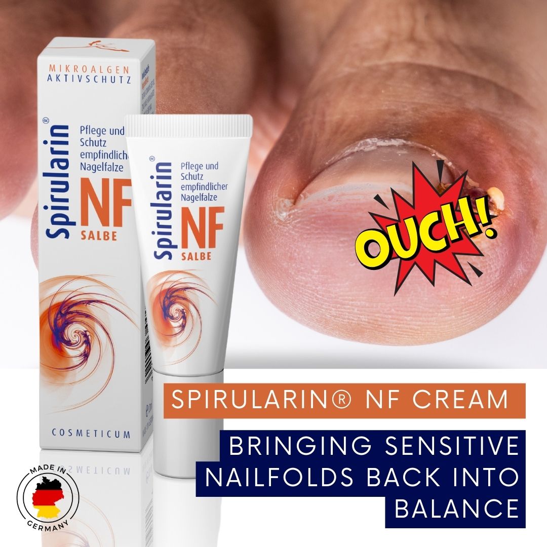 Spirularin NF Nailfold Cream 10ml - relief from ingrown nails