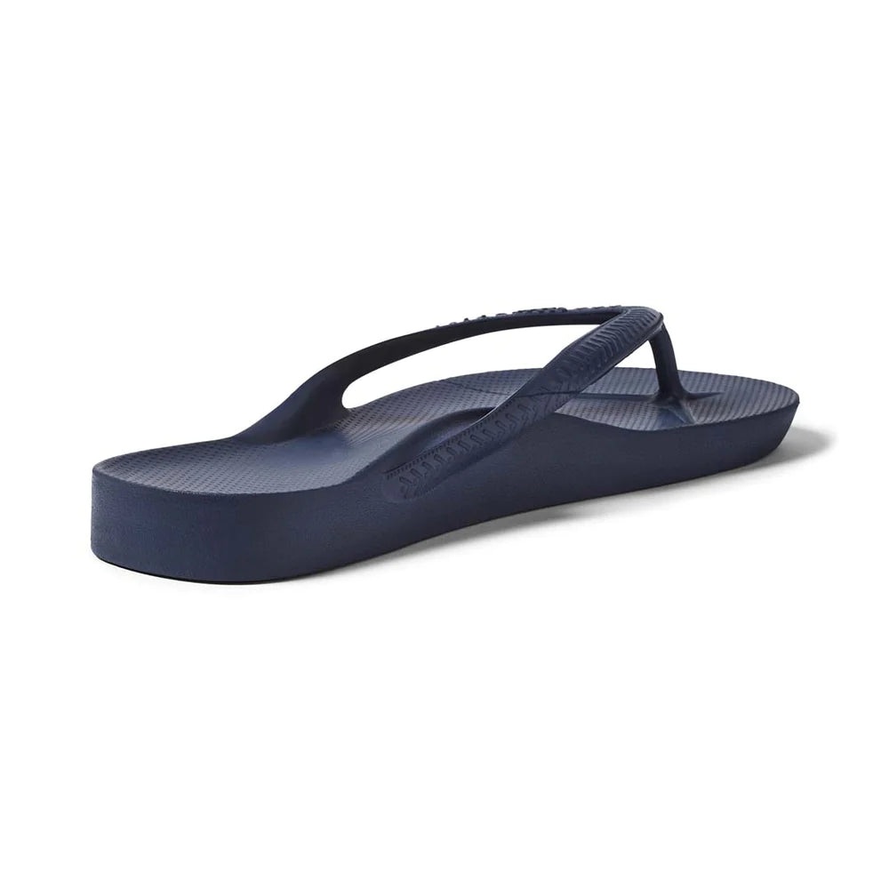 Archies Arch Support Thongs / Navy