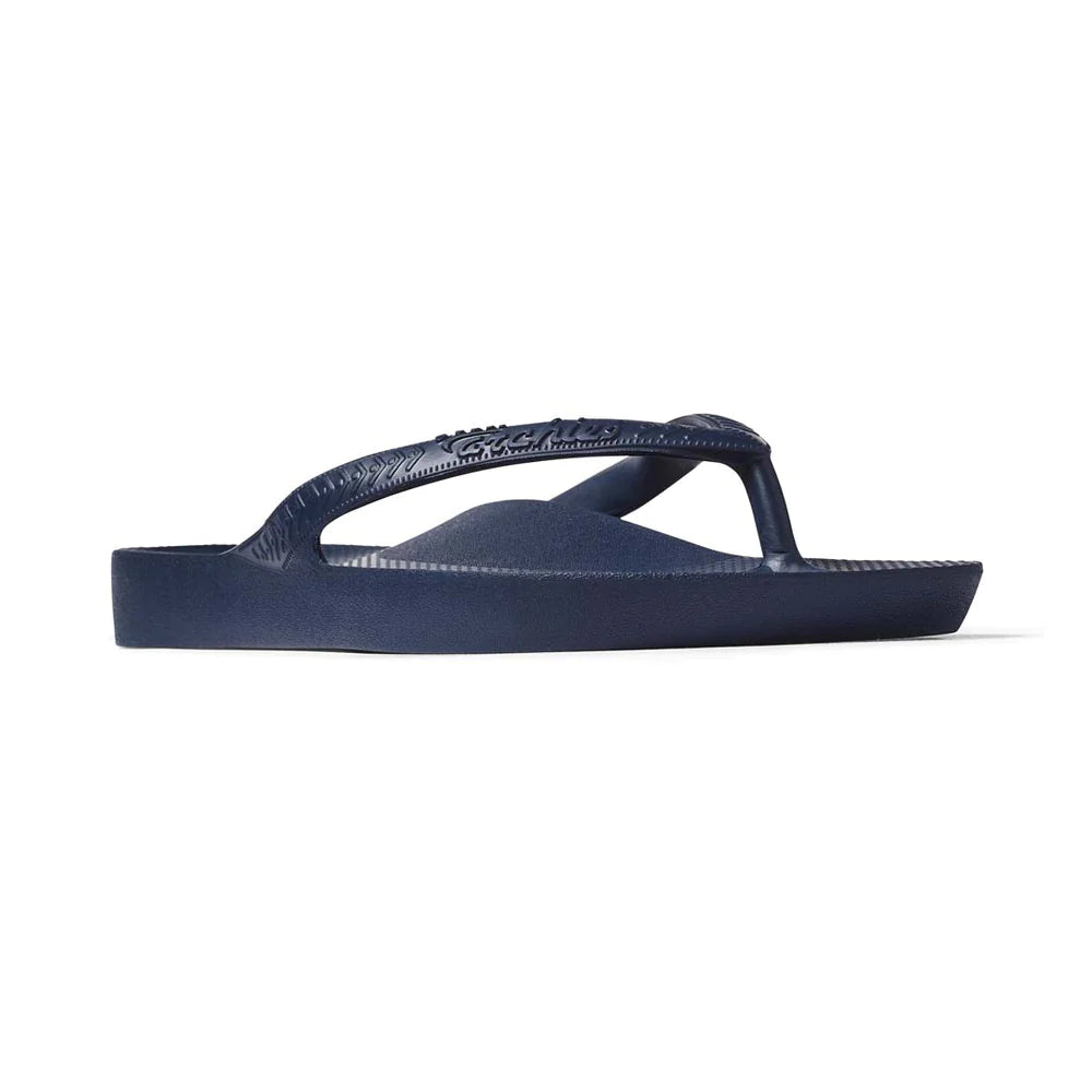 Archies Arch Support Thongs / Navy