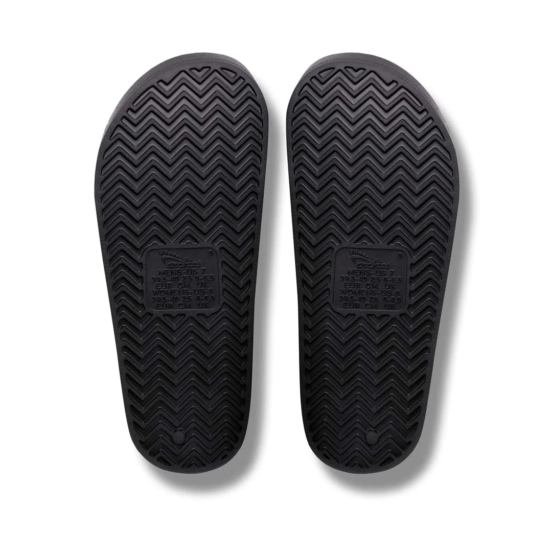 Archies Arch Support Slides / Black