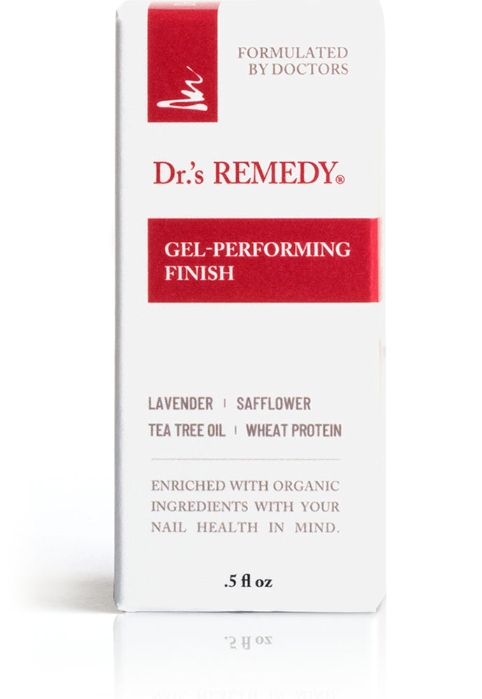 Dr.'s REMEDY / CALMING Clear Gel-Performing Enriched Nail Finish 15ml