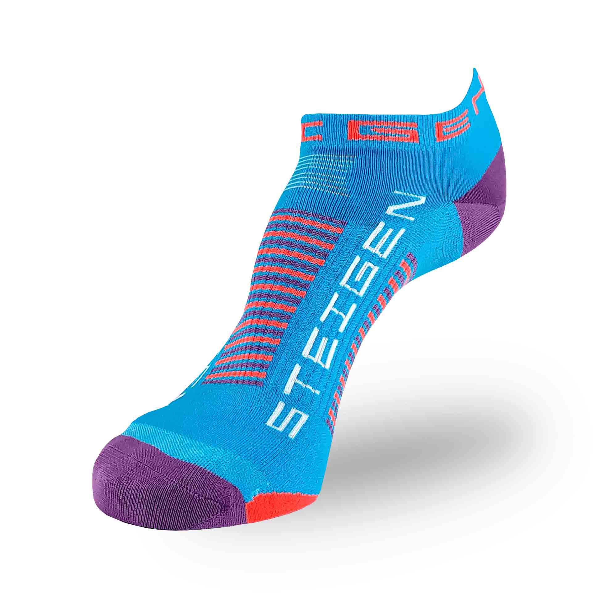 STEIGEN Running Socks Zero Length / Galaxy Blue