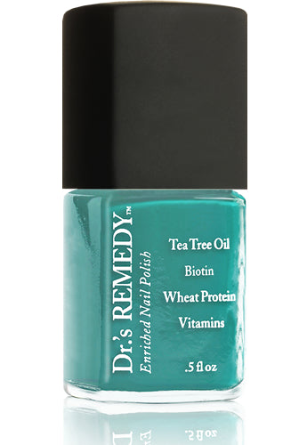 Dr.'s REMEDY Enriched Nail Polish - JUBILANT Jade (crème) 15ml for healthy nails