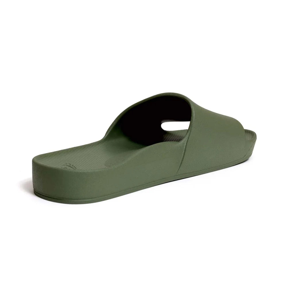 Archies Arch Support Slides / Olive CLEARANCE SALE