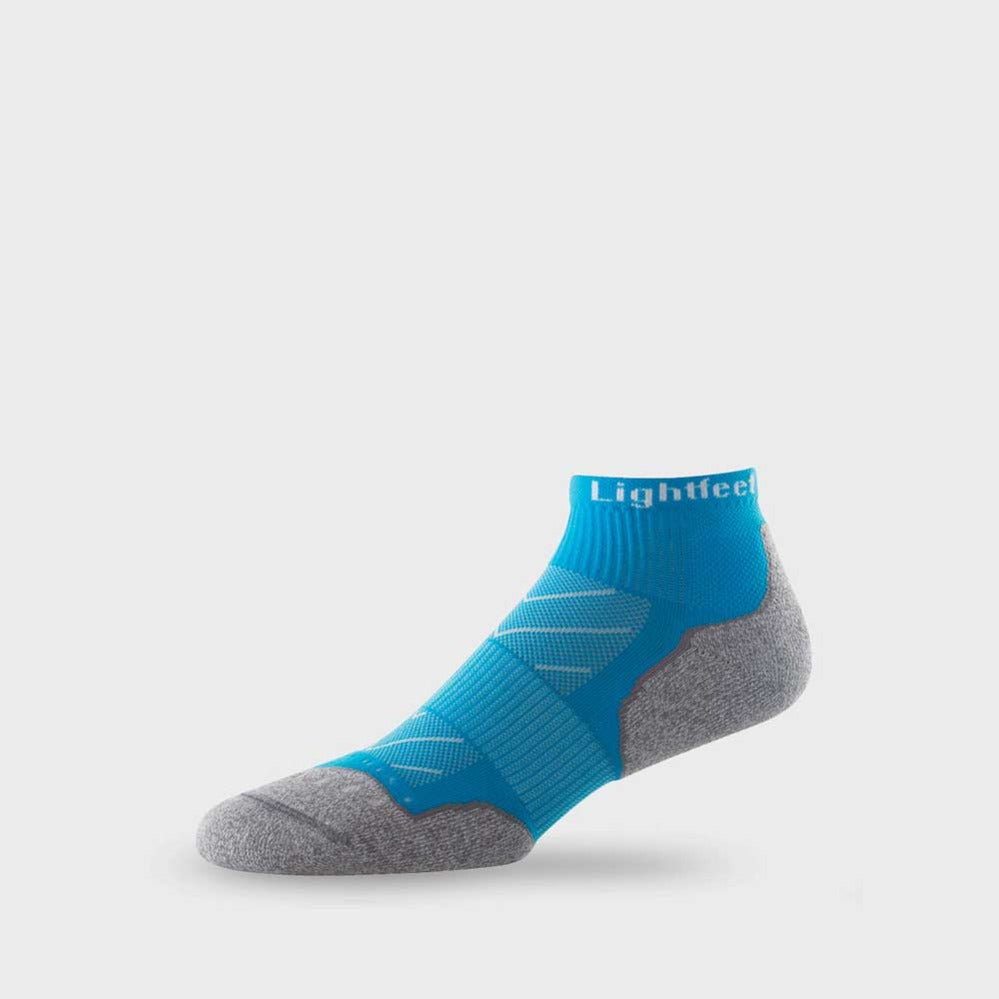 Lightfeet Evolution Mini Crew Socks / Aqua