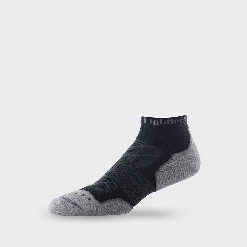 Lightfeet Evolution Mini Crew Socks Black