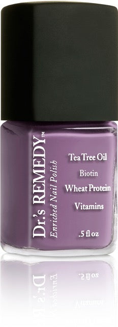 Dr.'s REMEDY Enriched Nail Polish / PLUCKY Plum (creme) 15ml