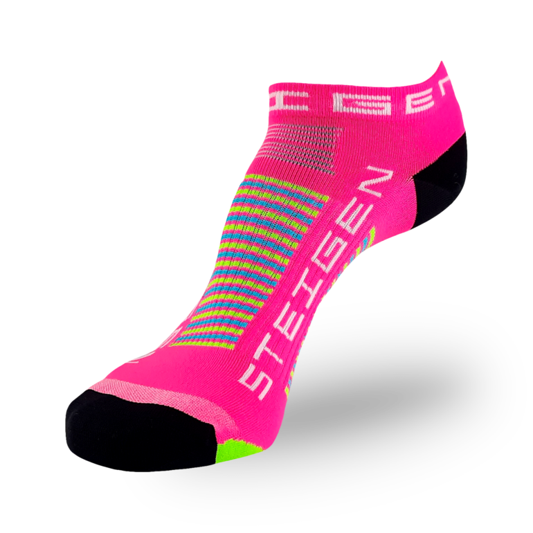 STEIGEN Running Socks Zero Length / Pink Tutti Frutti