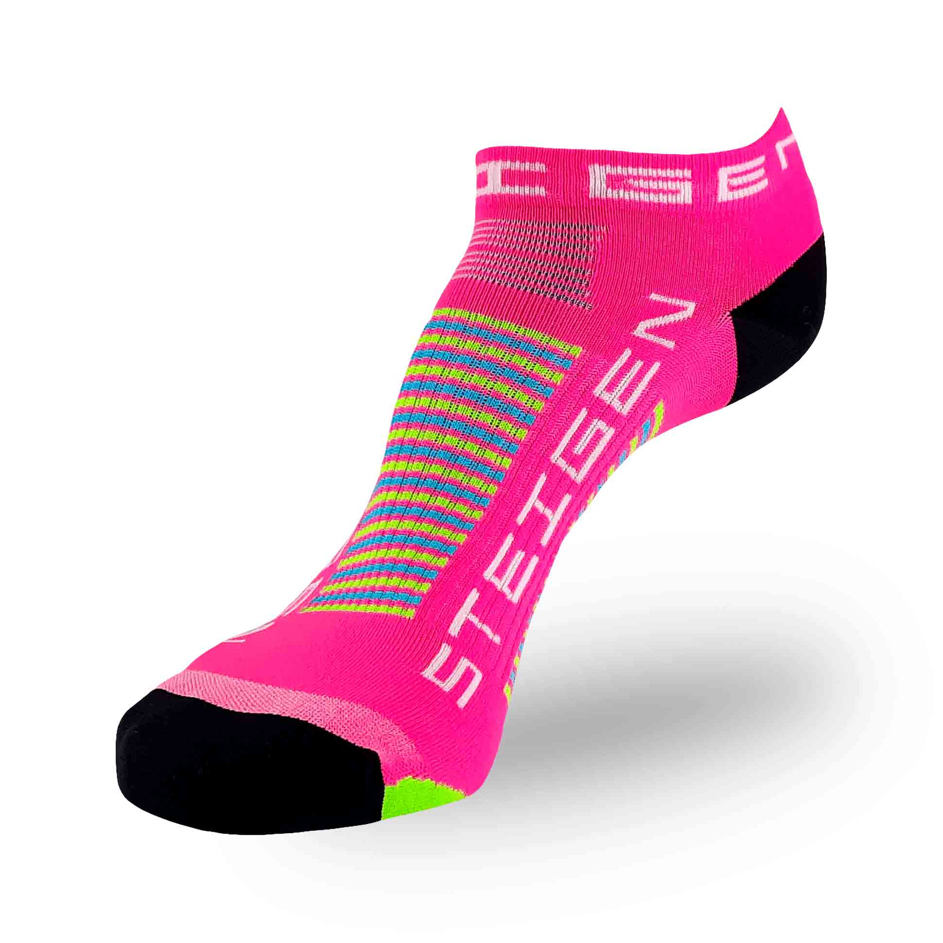 STEIGEN Running Socks Zero Length / Pink Tutti Frutti