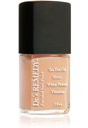 Dr.'s REMEDY Enriched Nail Polish - PURITY Peach (sheer) 15ml for healthy nails
