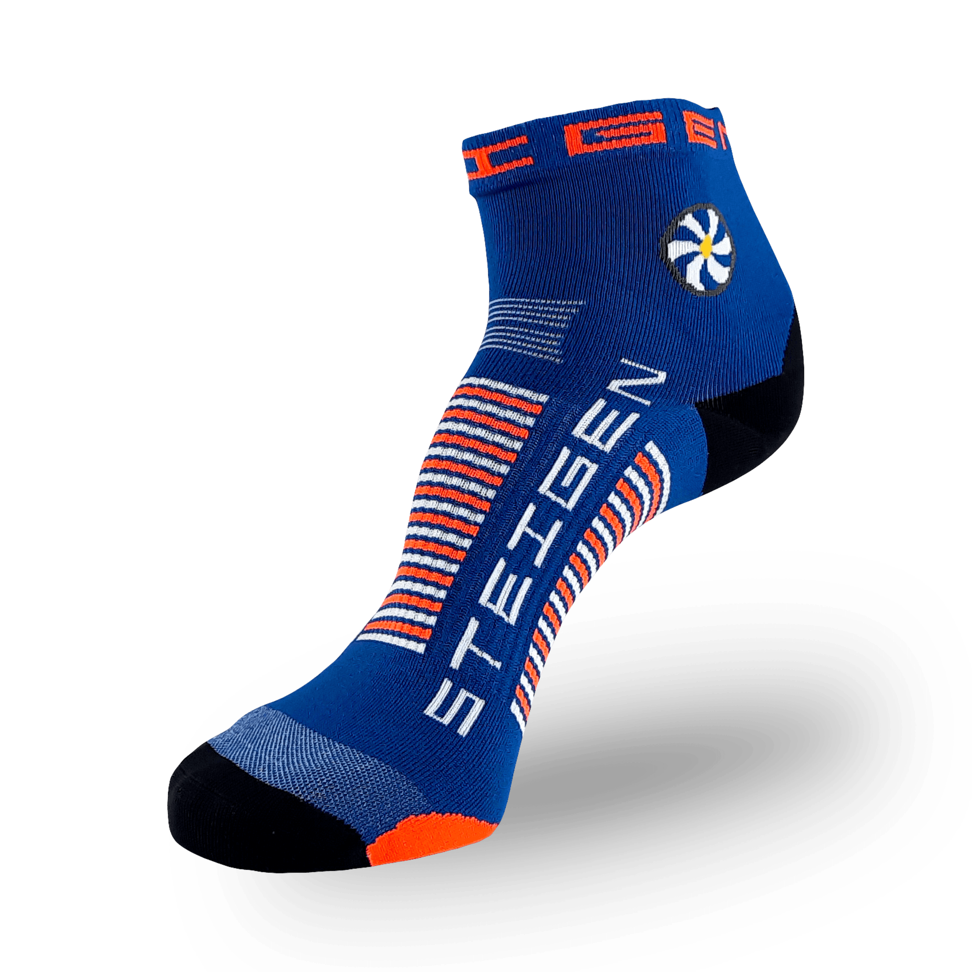 STEIGEN Running Socks Quarter Length / Royal Blue