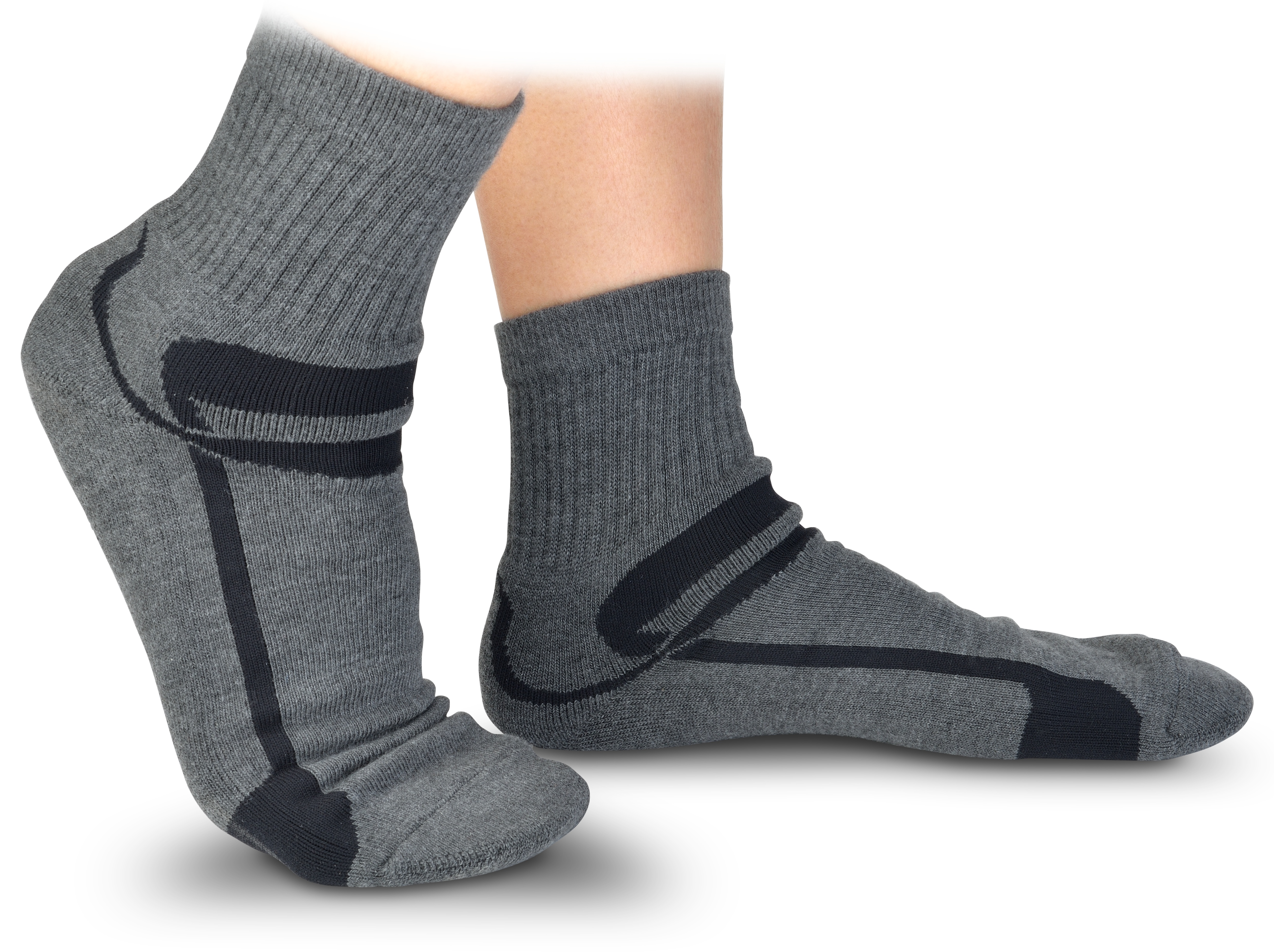 Silipos GeLuscious® Bamboo Charcoal Gel Sock