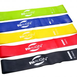 Realign Mini Loop Resistance Bands - Multi Colour (Pack of 5)