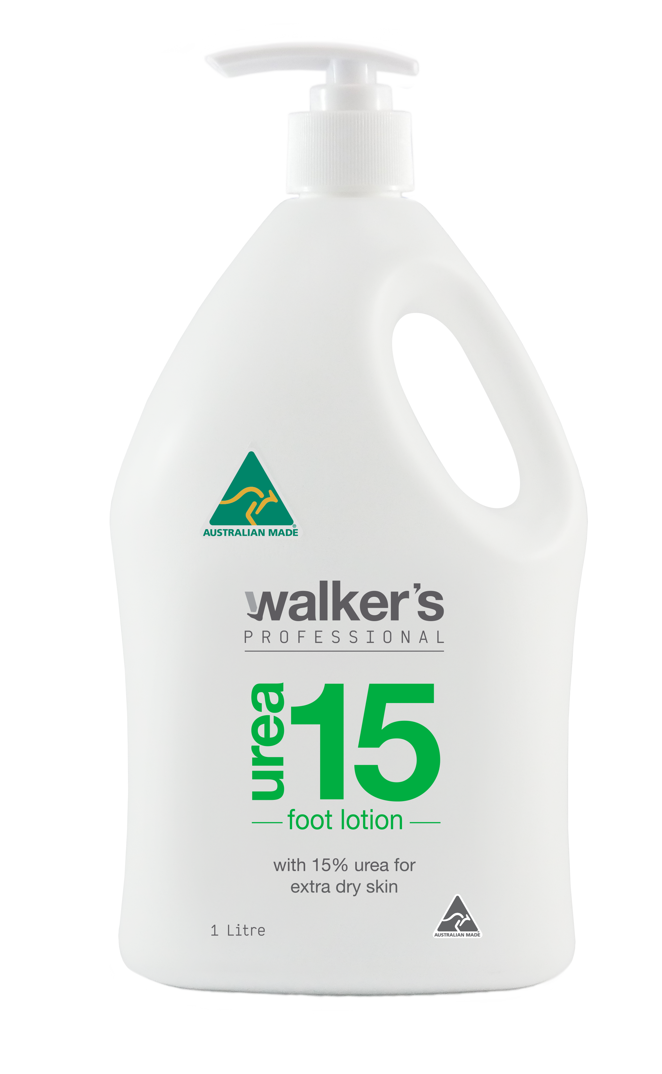Walker's Urea 15 Foot Lotion for extra dry skin 1 Litre