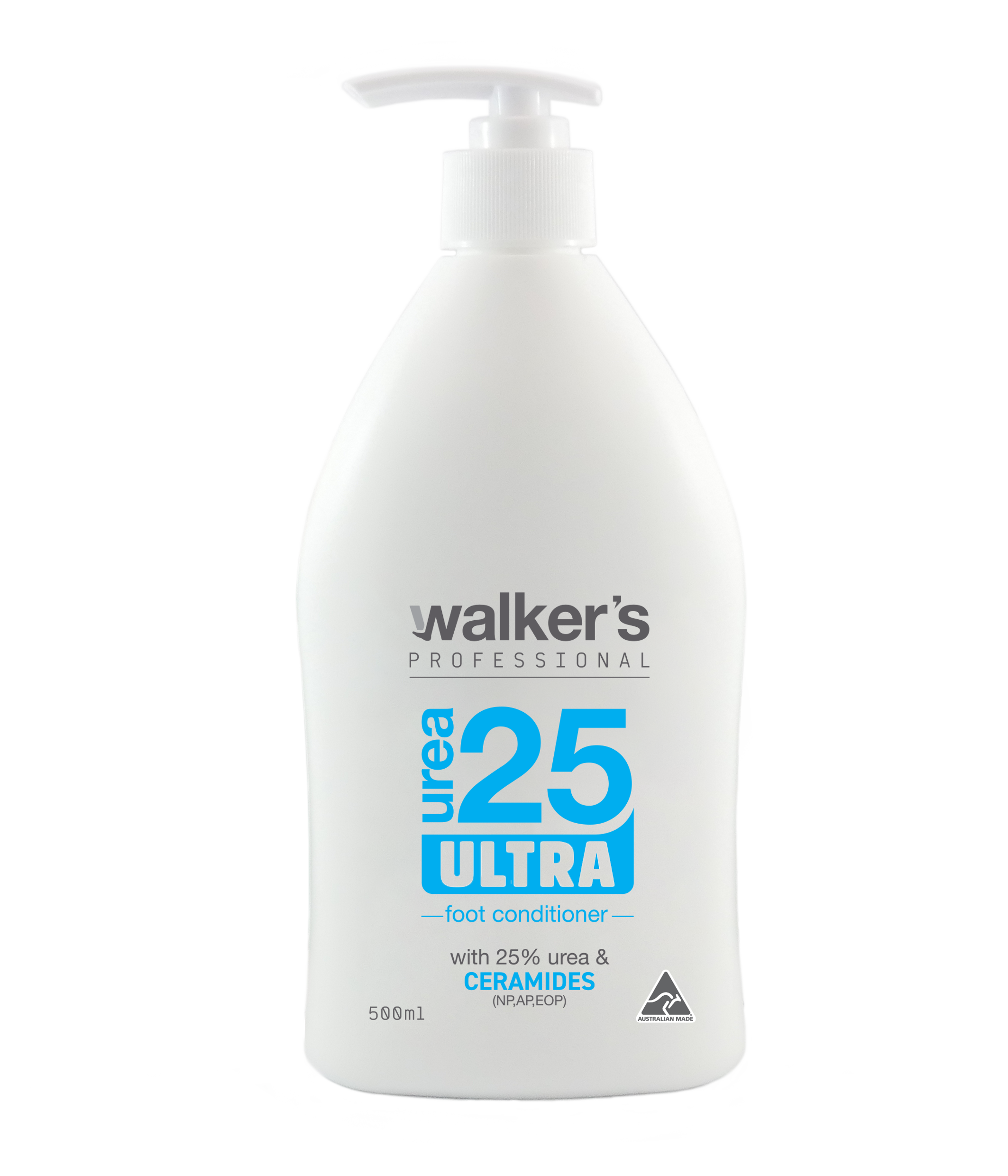 Walker’s ULTRA 25 Urea Heel Conditioner 500ml