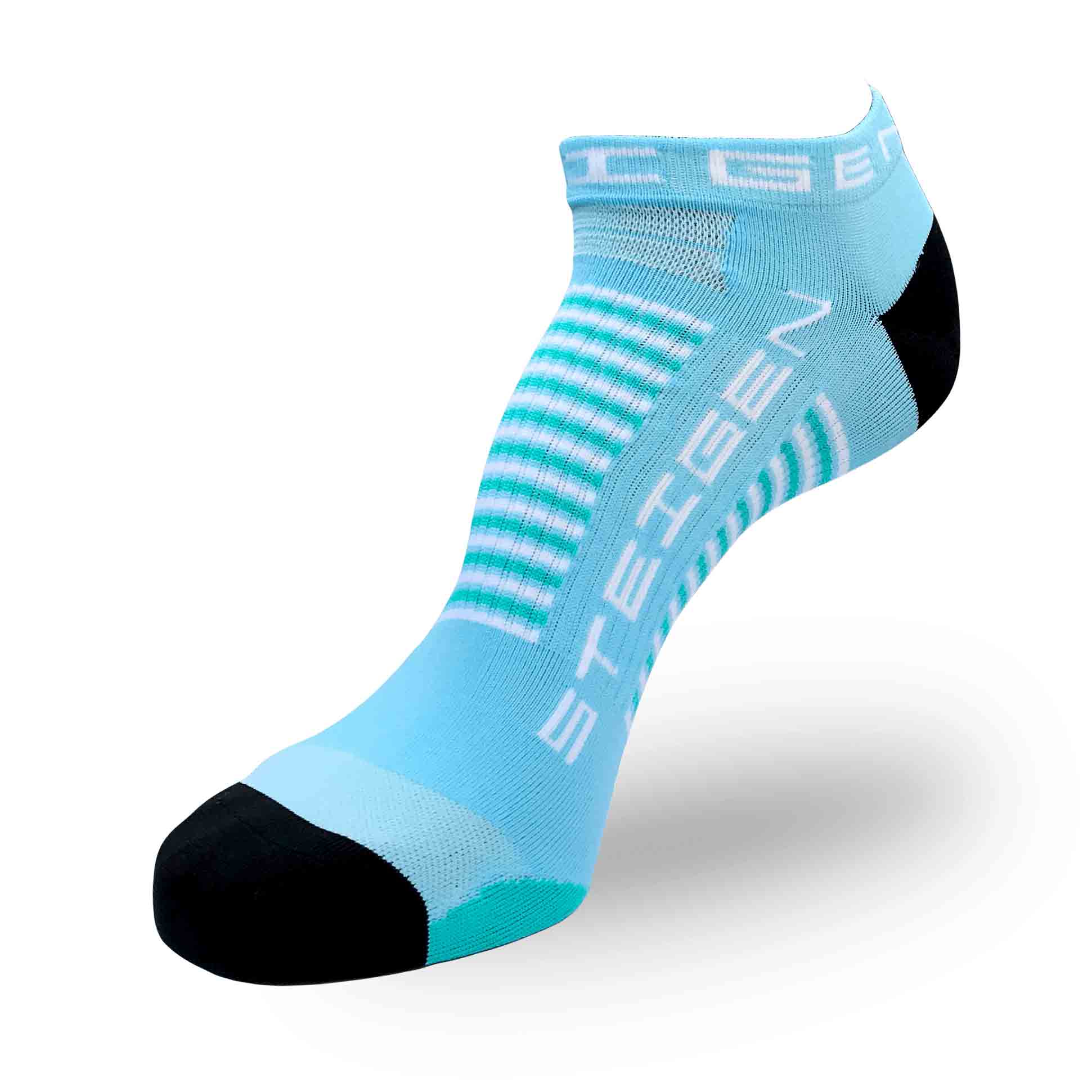 STEIGEN Running Socks Zero Length / Baby Blue