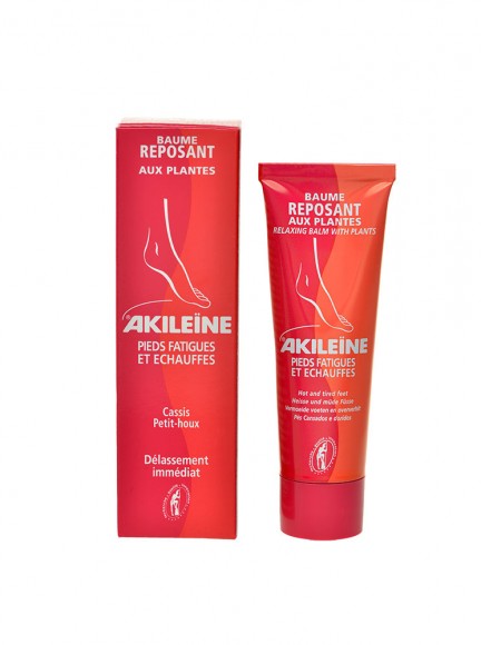 Akileine® Red Relaxing Balm with Plants for Hot & Tired Feet 75ml