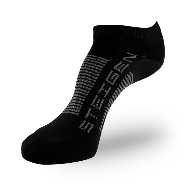 STEIGEN Running Socks Zero Length / Black