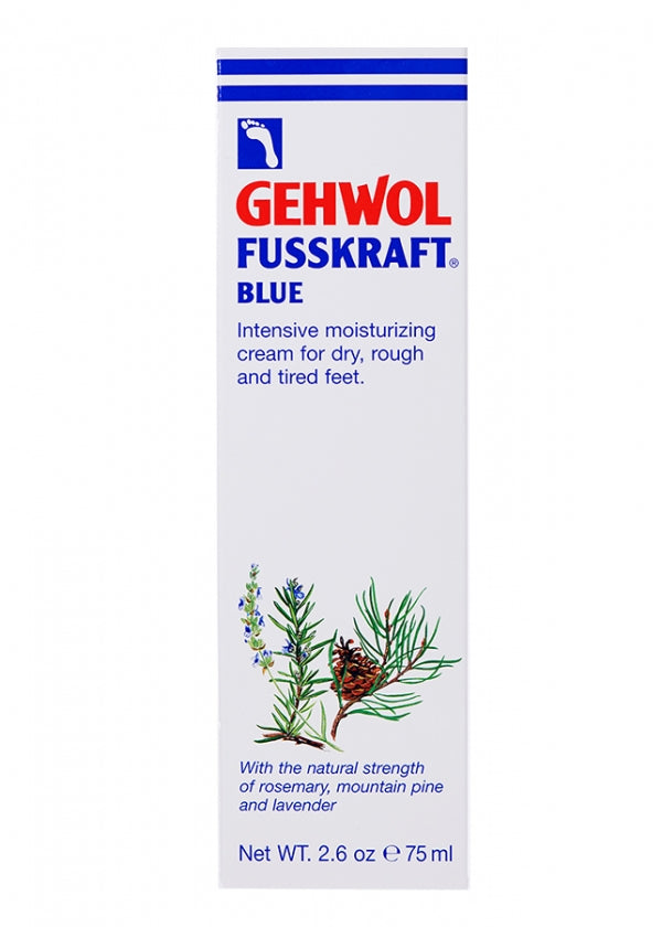 Gehwol Fusskraft Blue - Intensive Moisturizing Cream for Dry, Rough, and Tired Feet