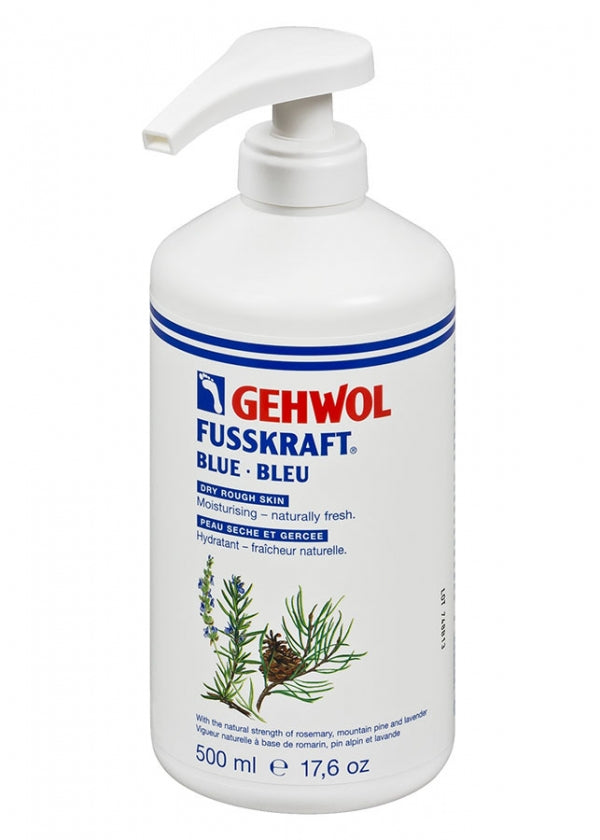 Gehwol Fusskraft Blue - Intensive Moisturizing Cream for Dry, Rough, and Tired Feet