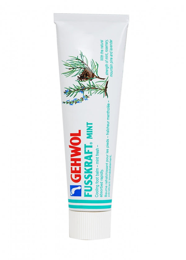 Gehwol Fusskraft Mint Foot Cream 75ml – Cooling foot cream for tired and hot feet