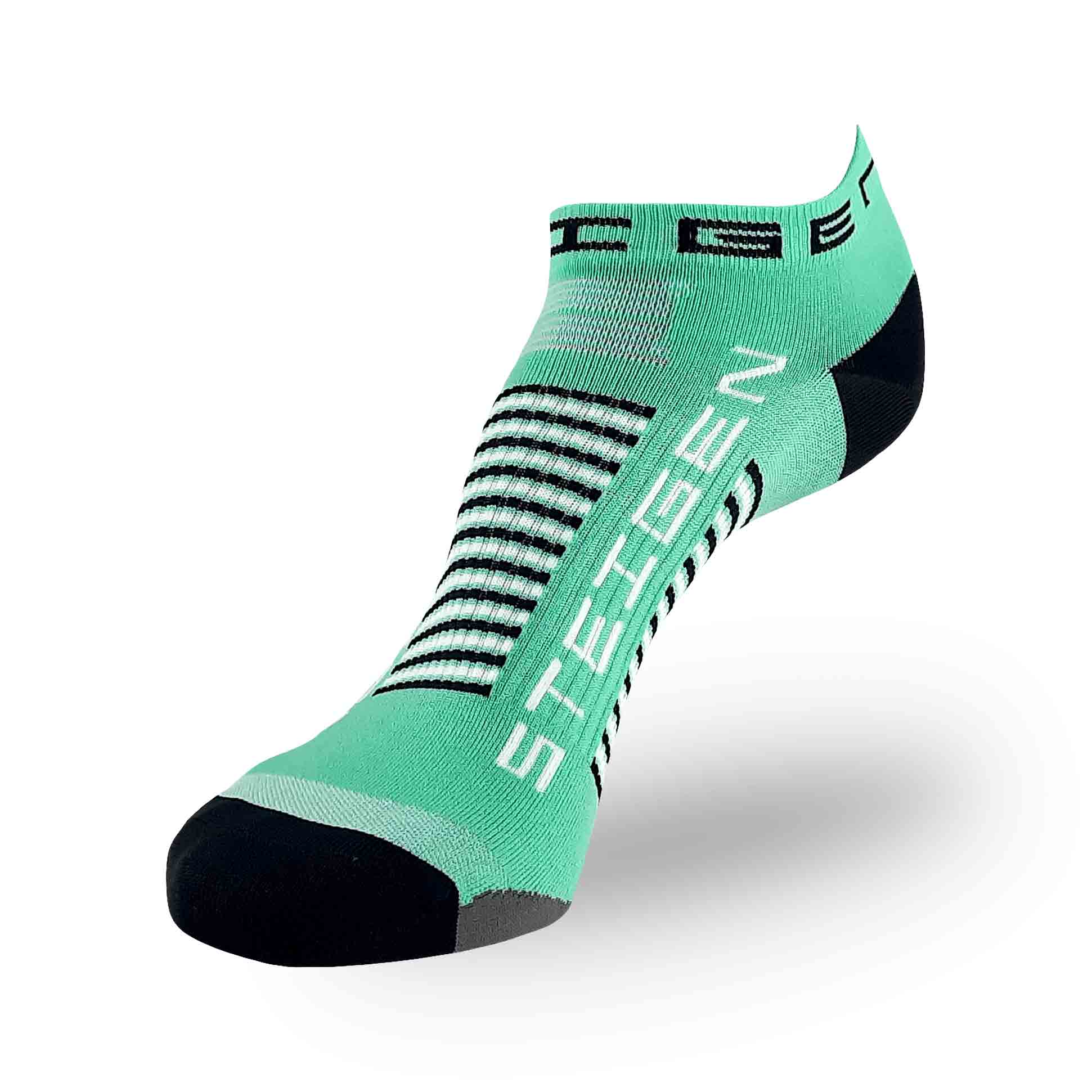 STEIGEN Running Socks Zero Length / Mint Green