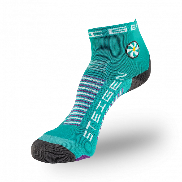 STEIGEN Pilates Socks Quarter Length